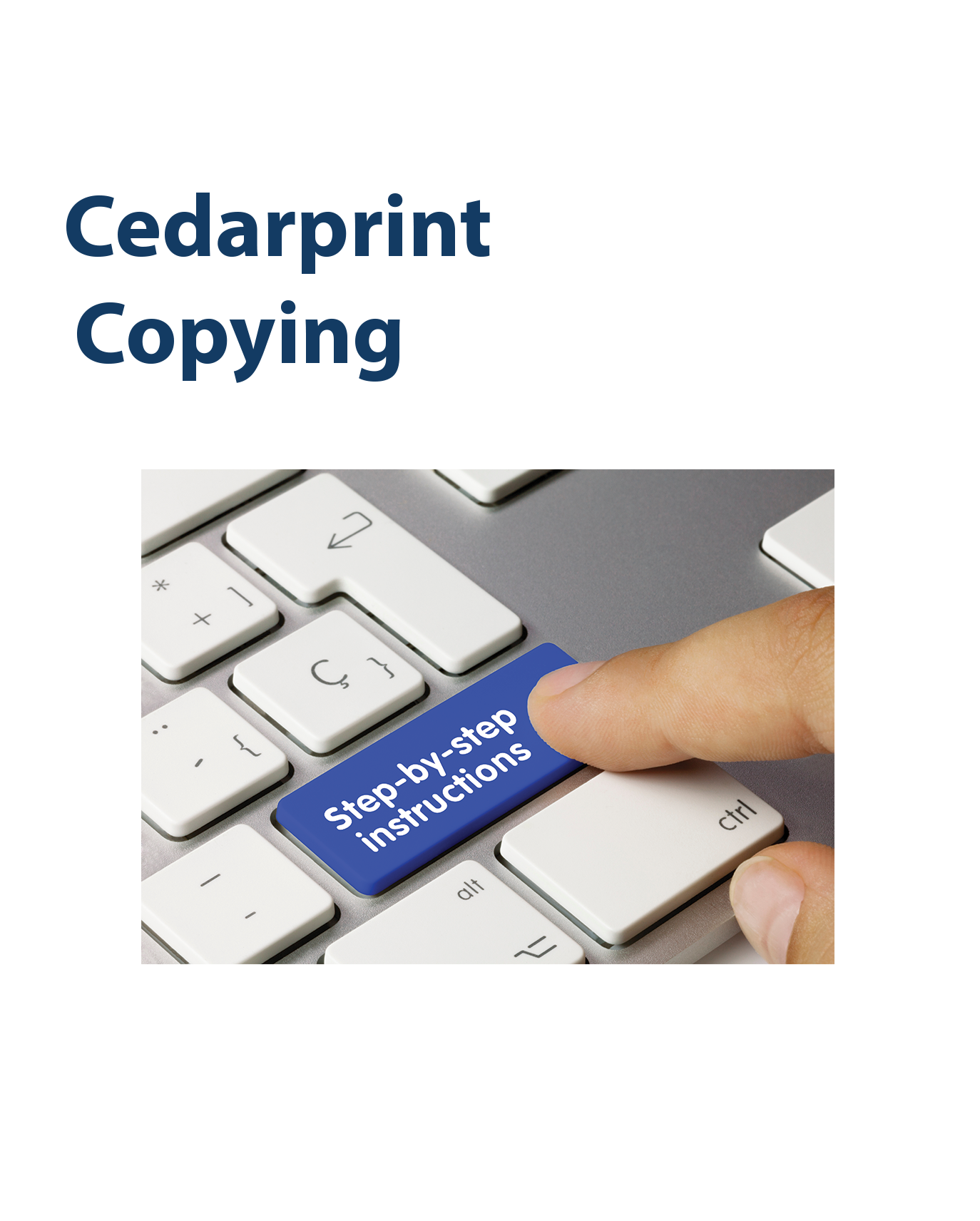 Cedarprint Copying